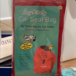 Car seat bag for air travel